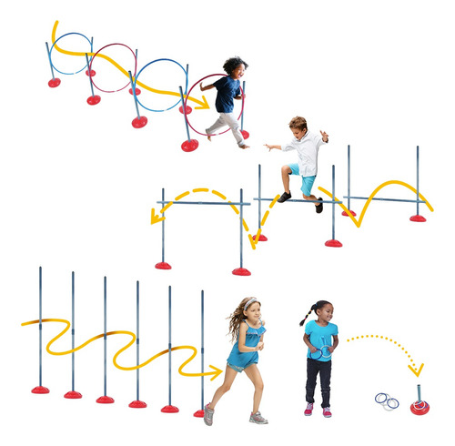 Kit Movimento Corporal Atividade E Recreação - Infantil