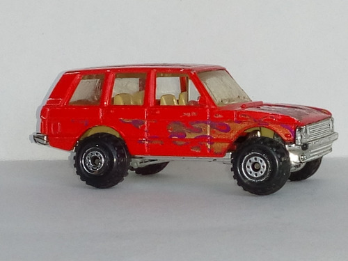 Hotwheels Camioneta Jeep 1989 4x4 Flama Hecho En Malasya