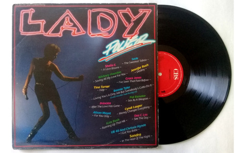 Varios  Lady Power (vinil) Lp Album Dj Hit´s De Los 80´s