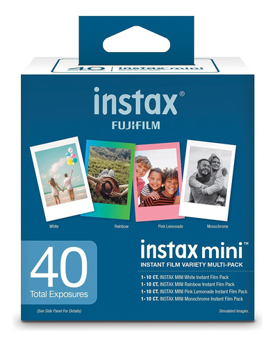 Paquete De Películas Misceláneas Asequibles Fujifilm Instax