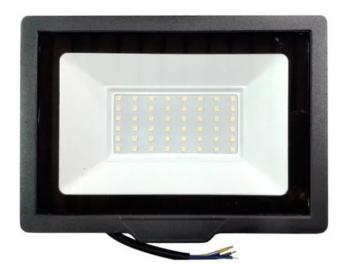 Reflector Led 50w Blanco Frio + Fotocelula Ip65 Candela