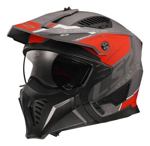 Casco Moto Ls2 Drifter 606 Mentonera Desmontable Ece 2206