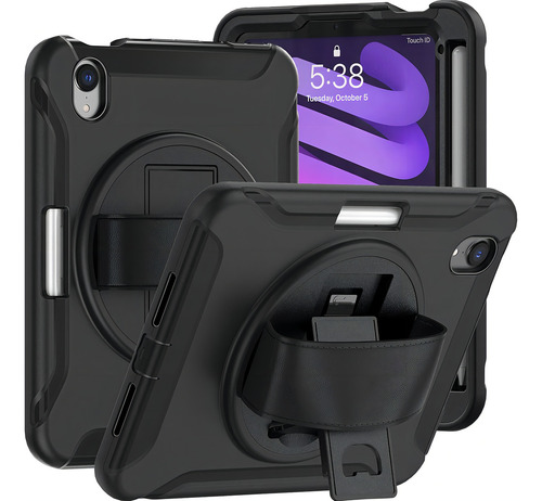 Funda Para iPad Mini 6 Oribox Reforzada Con Soporte