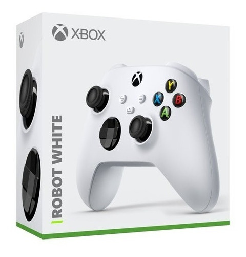 Control Inalambrico Microsoft Xbox Robot Blanco