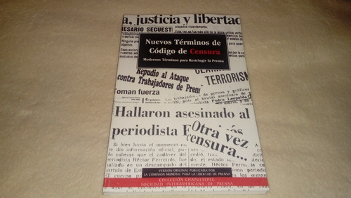 Nuevos Términos De Código De Censura Sip Chapultepec