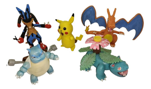 Personajes Pokemones En Porcelana Fria