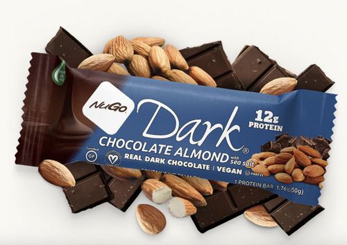 Nugo Dark Almond Chocolate 12 Piezas