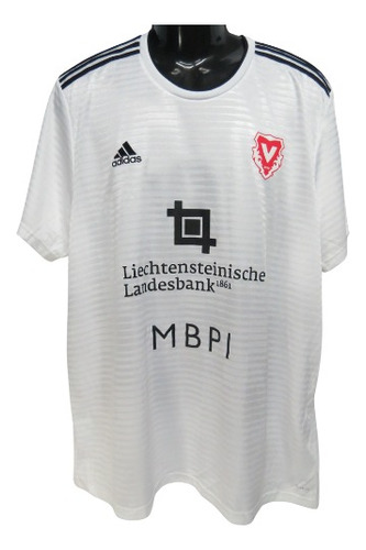Camiseta De Fútbol Talla 2xl F.c Vaduz Marca adidas Blanca