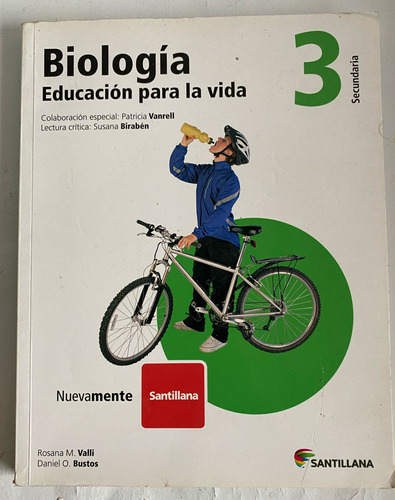 Libro Biología 3: Educación Para La Vida