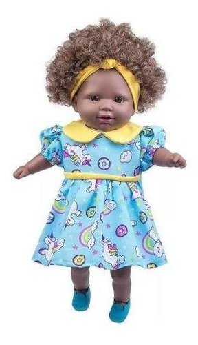 Boneca Tayla 48 Cm Cabelos Castanhos Cotiplás 2281
