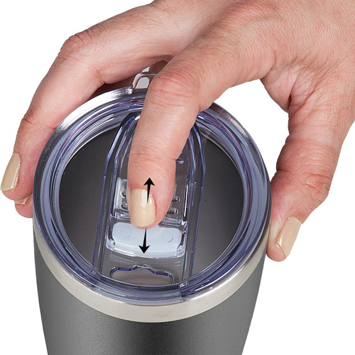 Vaso térmico Waterdog Borda color gris 500mL