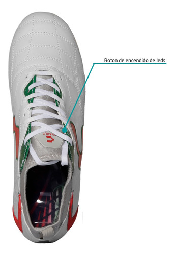 Imagen 5 de 7 de Zapatos Futbol Soccer Hombre Charly 1029202 Luces 22-27 Gnv®