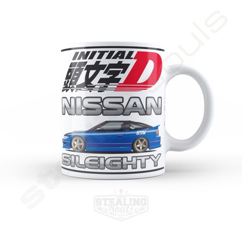 Taza Porcelana Fierrera | Initial D | Nissan Sileighty