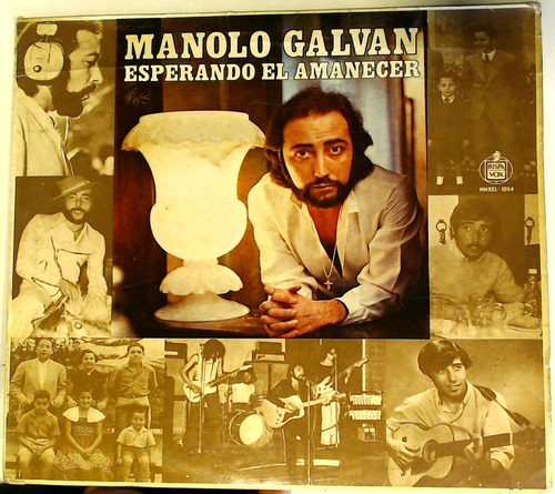 Manolo Galvan - Esperando El Amanecer Vinilo 
