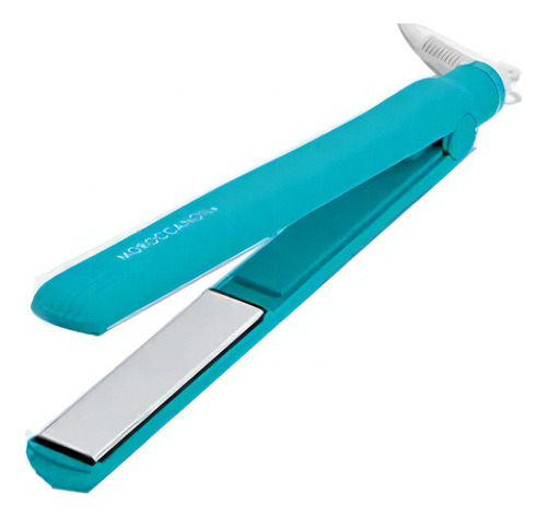 Plancha de cabello Moroccanoil Perfectly Polished Titanium azul 100V/240V