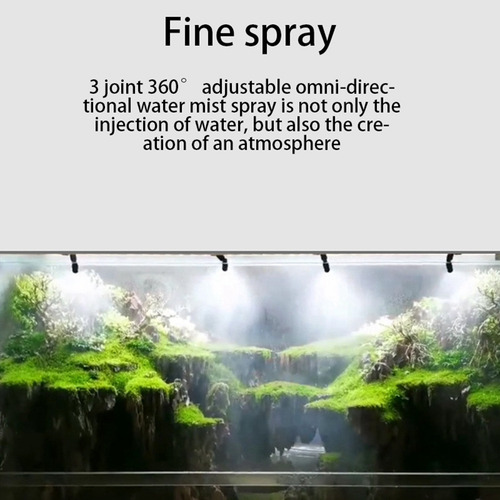 Rociador Mius Para Reptiles Rainforest Tank 360 A, 2 Unidade