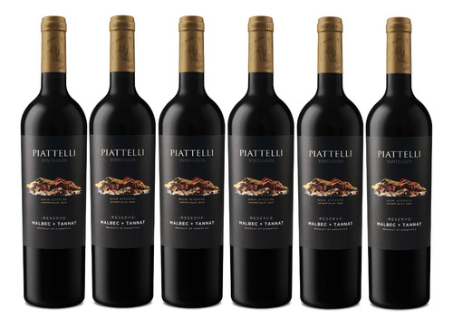 Piattelli Reserva Malbec Tannat - Caja X 6 Botellas