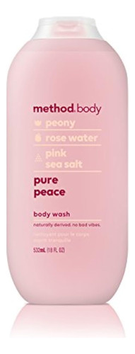 Gel De Baño Pure Peace Method Body 532 Ml Sin Parabenos 