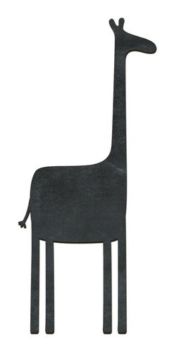 Imagen 1 de 4 de Pizarrón Pizarra Decorativa Jirafa 22x19cm (no Vinilo)