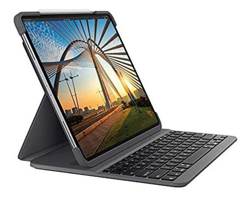 Teclado Estuche Logitech  Para iPad Pro 2020 Retroiluminado