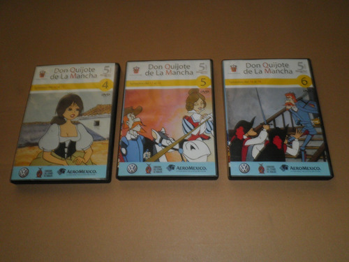Don Quijote De La Mancha Serie Completa Dibujos Animados (Usado)