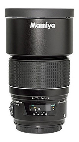 Mamiya 120mm F/4.0 Af Macro Sekor Lens With Hood