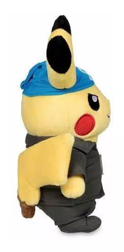 Peluche Pikachu Team Aqua - N°1 Peluche Pokemon Officielle