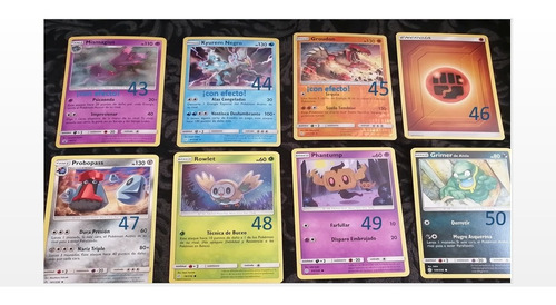 Cartas Pokémon Tcg A Escoger