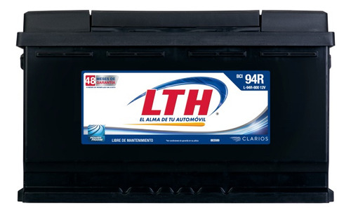 Bateria Auto Lth L-94-r-800. Entrega En Huehuetoca Edomex.