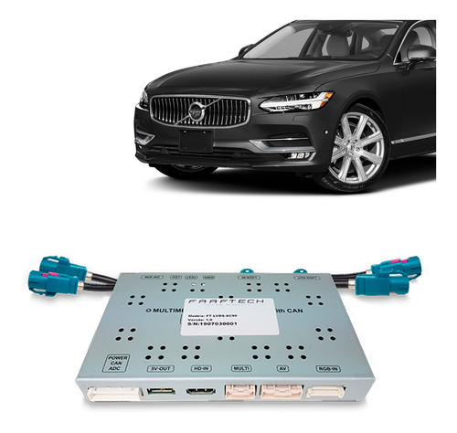 Interface Desbloqueio Tela Multimidia Volvo S90 2019