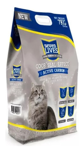 Arena Seven Lives Odor Seal / Active Carbon 7kg 