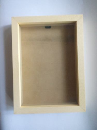 Marco Cuadro Box 13x18 C/profundidad C/espacio Tipo Caja