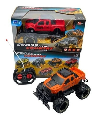 Camioneta Jeet A Control Cross Countery Escala 1:16