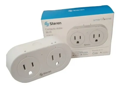 Toma Corriente Emchufes Inteligente Doble Conexion Wifi 10a