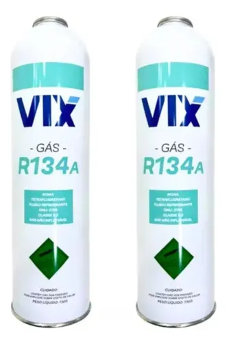Un3159 Label Kit 2x Gás R134a Refil 750g Onu 3159 Ar Condicionado | Frete grátis