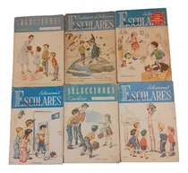 Comprar Lote De 6 Antiguas Revistas Selecciones Escolares