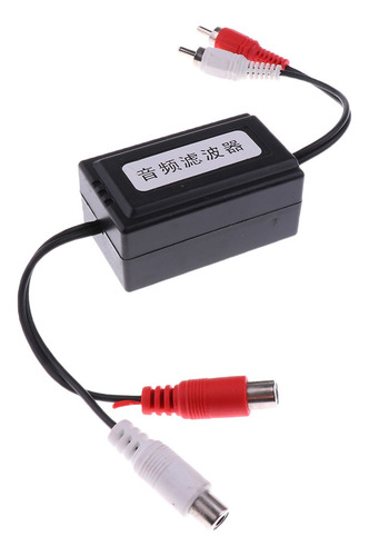 Filtro Aislador De Ruido De Audio 2 Rca A 2 Rca Accesorio