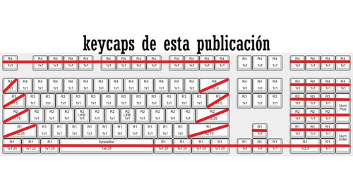 Imagen 2 de 4 de Keycaps Ahegao 2 Keycaps Al Azar Para Teclado Mecanico