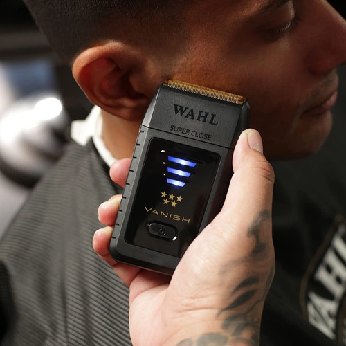 Máquina Afeitadora Wahl 8173-700 Profesional recargable con holograma de autenticidad para bebería color negro