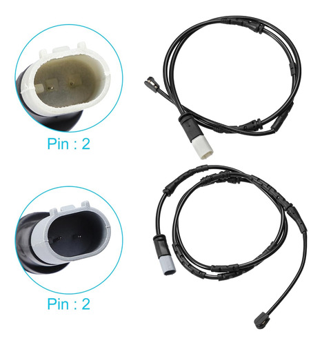 X Autohaux 2 Piezas 34356790303 34356790304 Sensor De Desgas