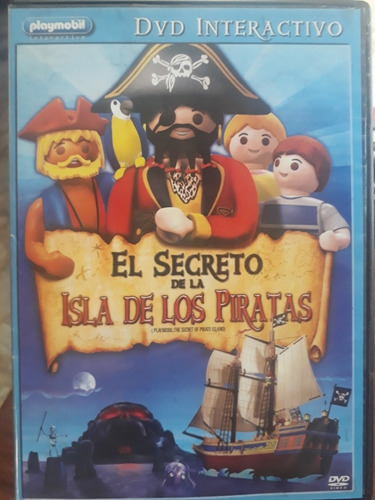 Playmobil El Secreto De La Isla De Los Piratas Dvd Original