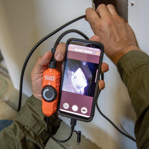 Klein Tools Et16 Endoscopio 9 Mm 3 M Impermeable Usb-c