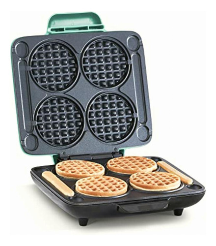 Dash Multi Mini Waffle: Cuatro Mini Waffles, Perfecto Para