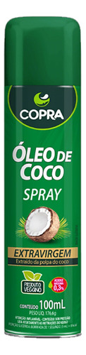 Óleo óleo de coco extra virgem Copra em frasco sem glúten 100 ml