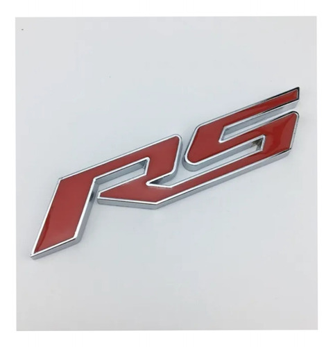 Emblema Rs En Metal Compatible Con Chevrolet Tuning Lujo