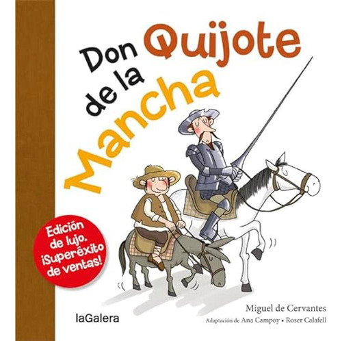 Don Quijote De La Mancha Ed Lujo  - Campoy Ana Ceervantes Sa