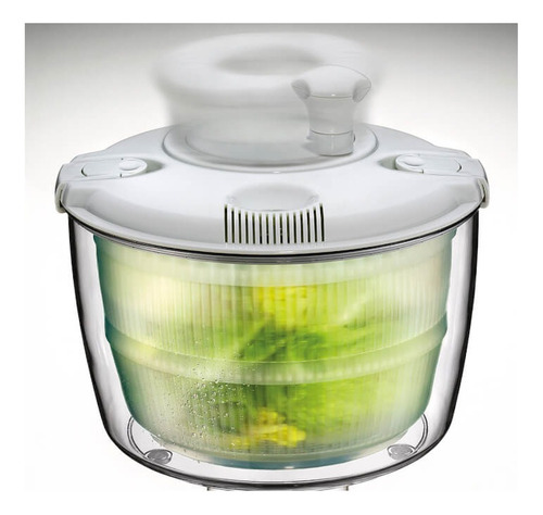 Escurridor/centrifugador Para Ensalada Küchenprofi 6 Litros Color Blanco