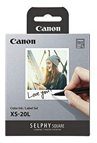 Juego De Etiquetas - Tintas De Color Canon Xs-20l (20 Hojas)