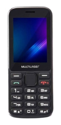 Celular Multilaser Zapp Tela 2.4 Conexão 3g Preto - P9098