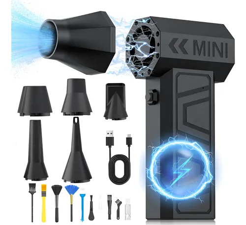 Ventilador Turbo Portátil Soplador De Aire 300000rpm 8000mah